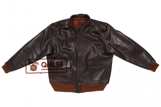 Type A-2 Leather Flight Jacket (Seal Brown Horsehide)