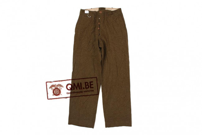 Vintage Combat Pants Size 44x31 French Wool Mitin Antimite Definitif  Military | eBay