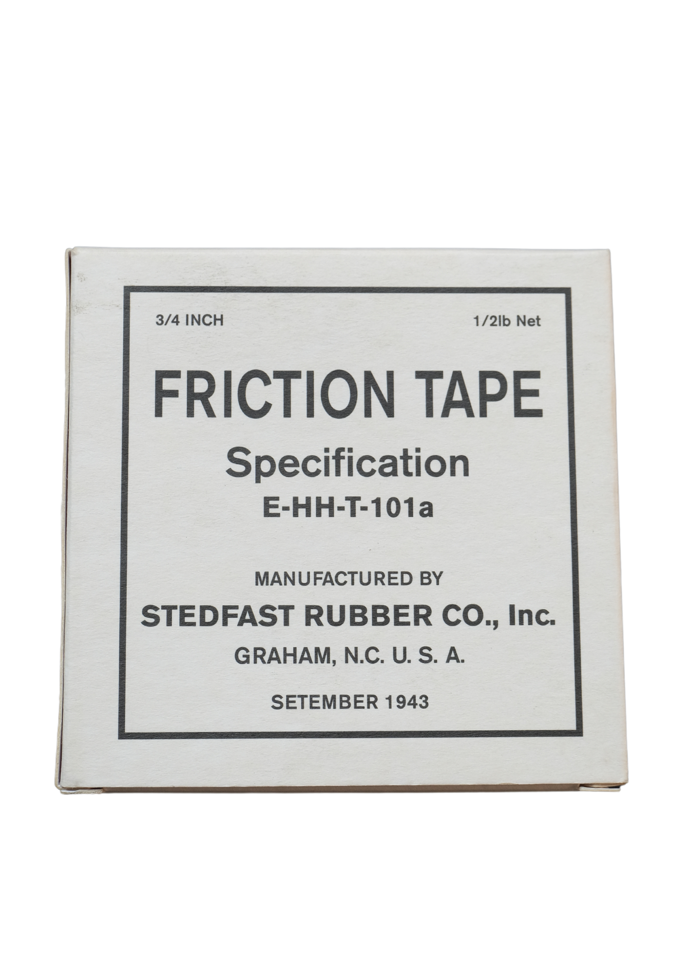 Friction Tape Specification E-HH-T101a