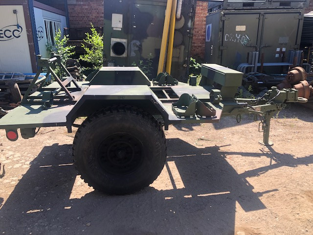 US Chassis Trailer 1 Ton 2Wheel M116A3