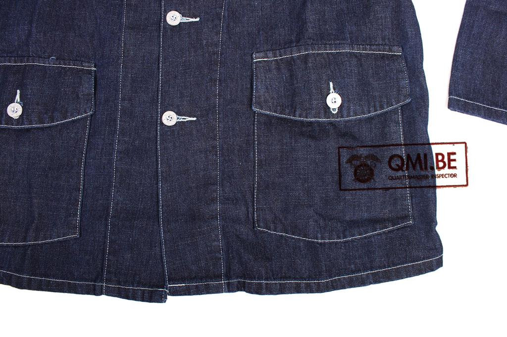 Jacket, Work, Blue-Denim, M1940. De Brabander Mfg. Co.