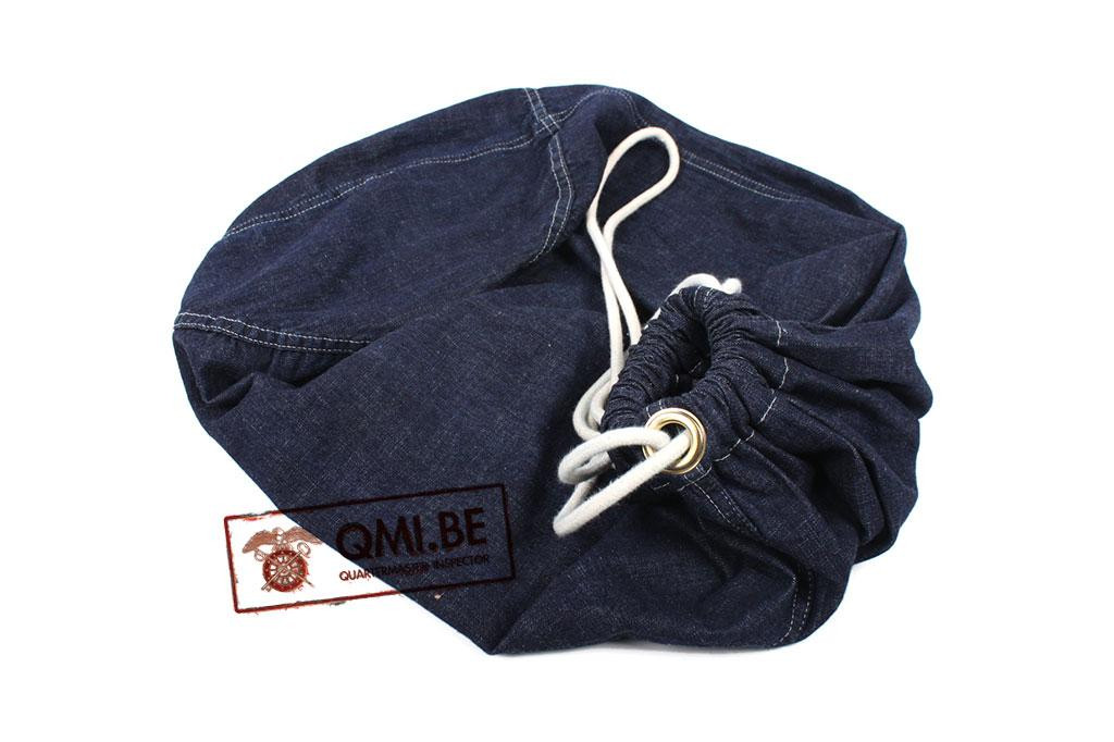 Bag, Barrack, Blue Denim (with drawstring)