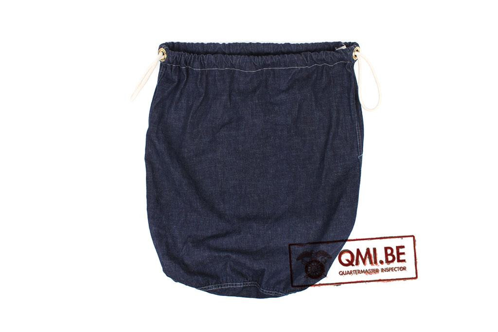 Bag, Barrack, Blue Denim (with drawstring)