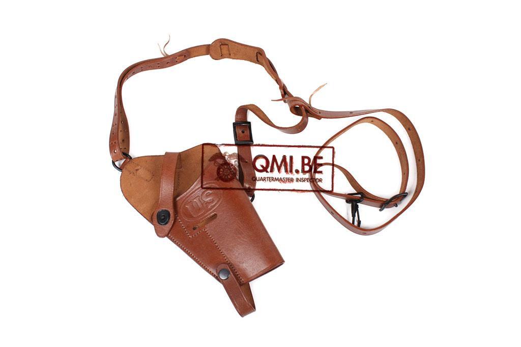 Leather Shoulder holster M7, (Colt.45) Brown