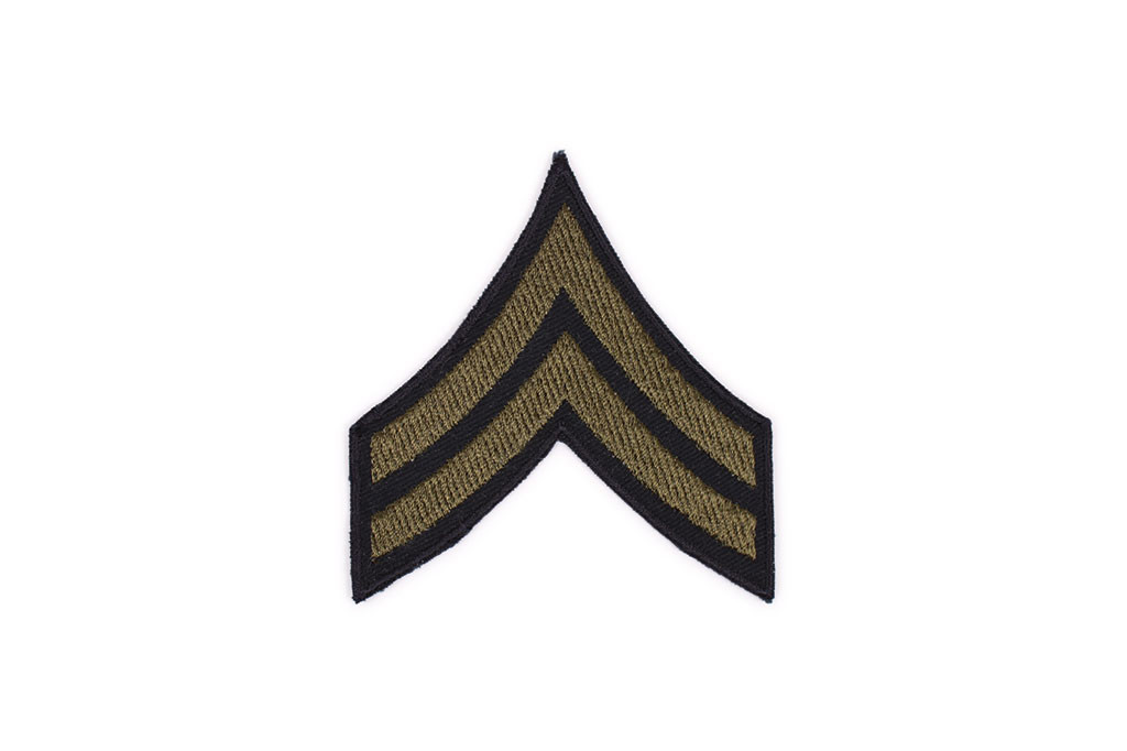 Patch, Corporal, OD (pair)