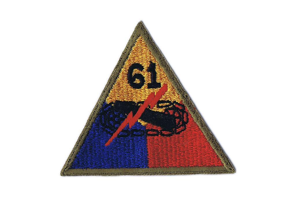 Patch, 61st Armored Division