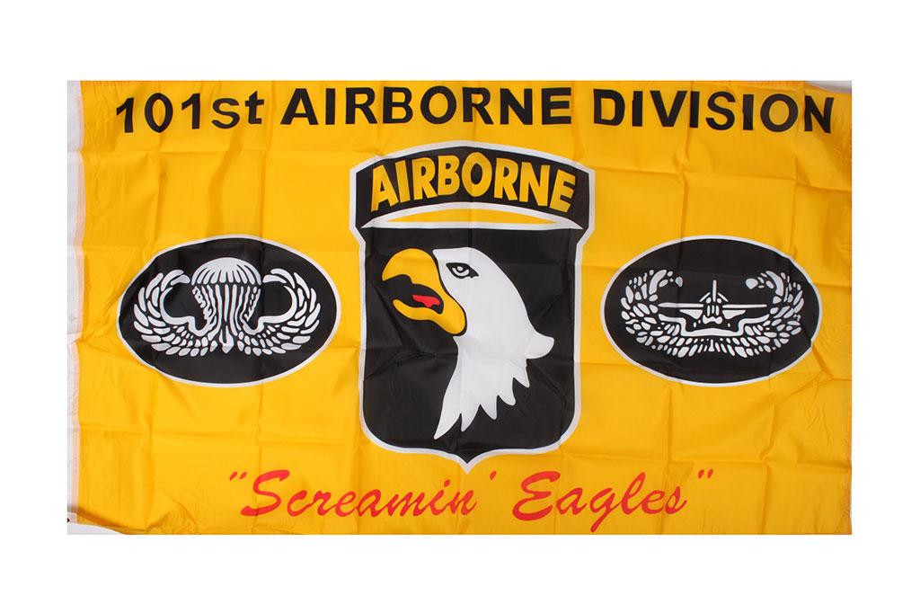 Flag 101st Airborne Div Yellow