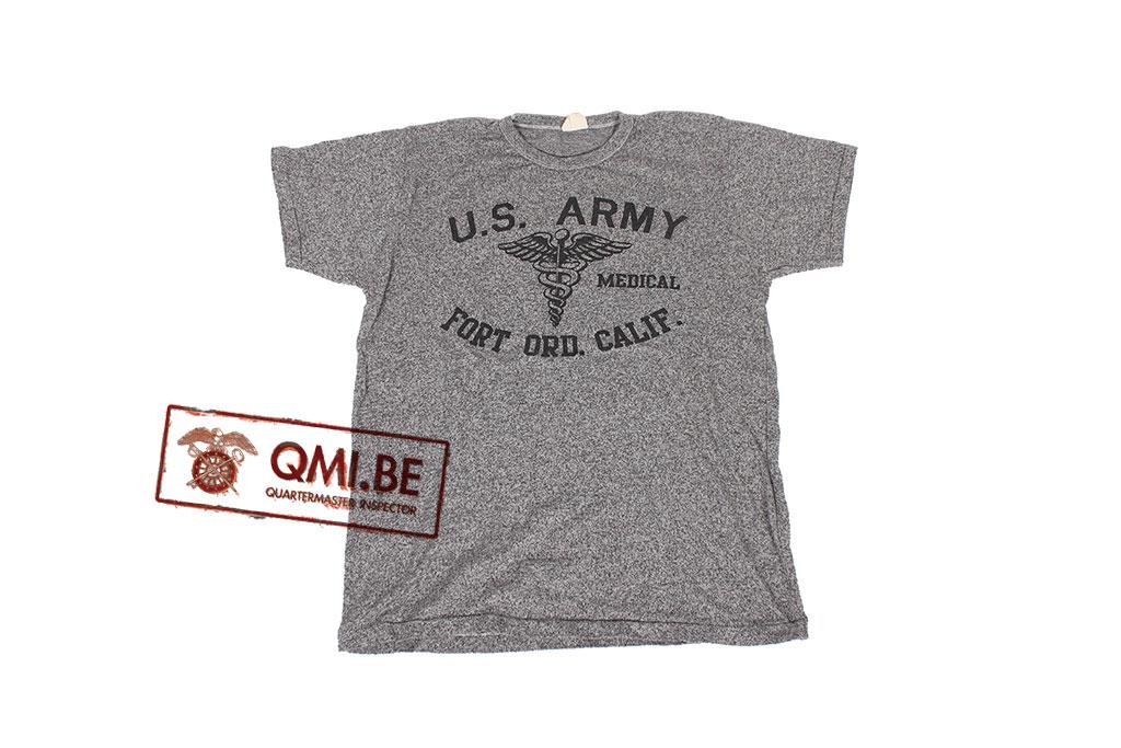 T-shirt, Gray, U.S. Army, Medical, Fort Ord Calif.