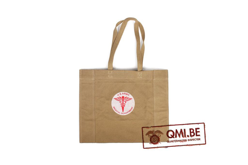 Tote bag, US Army Medical department (Heavy weight canvas)