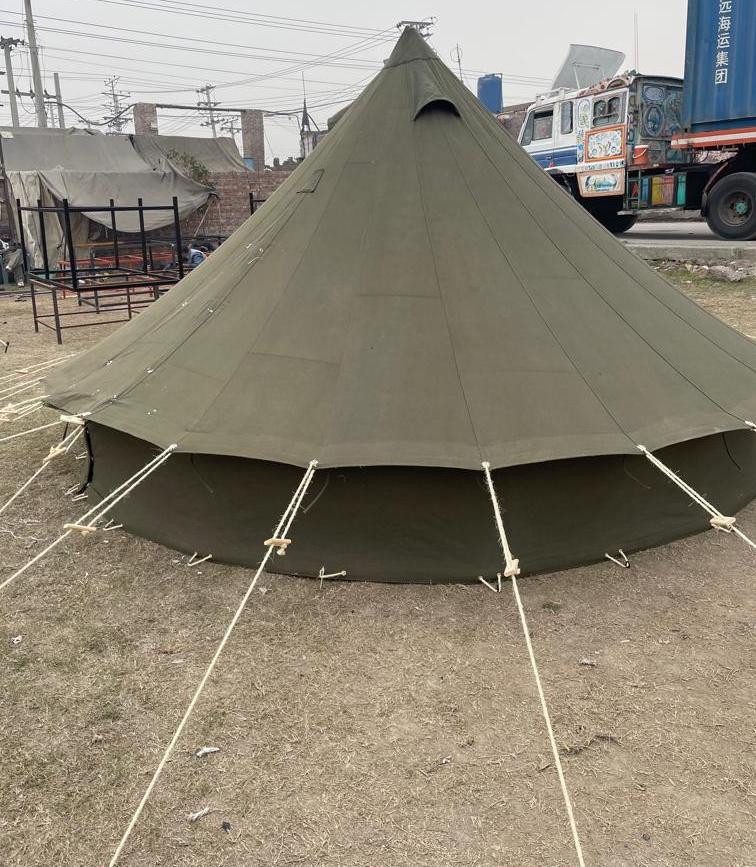 British Mk 5 Circular Tent (Bell Tent)(green canvas)