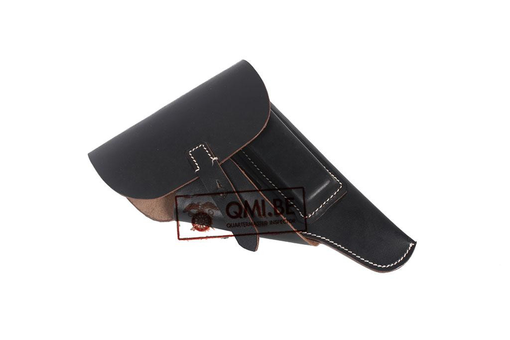 P38 Holster, Soft Shell (Black leather)