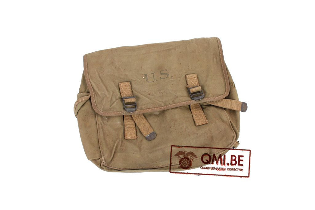Original US WW2 Musette bag M1936 Rubberised (Airborne)