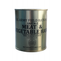 US Army Field Ration C : M-2 Unit Meat & Vegetable Has
