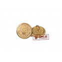 Button, Service Coat, Brass (16 mm)