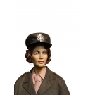 Nurse's olive-drab wool Service cap 