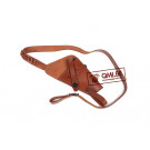 Leather Shoulder Holster, S&W .38 Victory (brown)