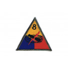 Patch, 8th Armored Division (Iron Snake)