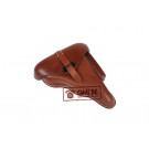 P38 Holster, marked "dvr 42 " (Brown leather)