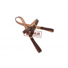 Shovel carrier, strap type (brown)