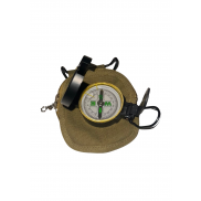 Compass, pouch (1st pattern) with metal Engineer compass