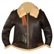 Type Leather B-3 Bomber jacket (Leather Australia/NZ Sheep)( De Brabander Mfg. Co. )
