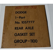 G502/G507 Front Axle Gasket PKG