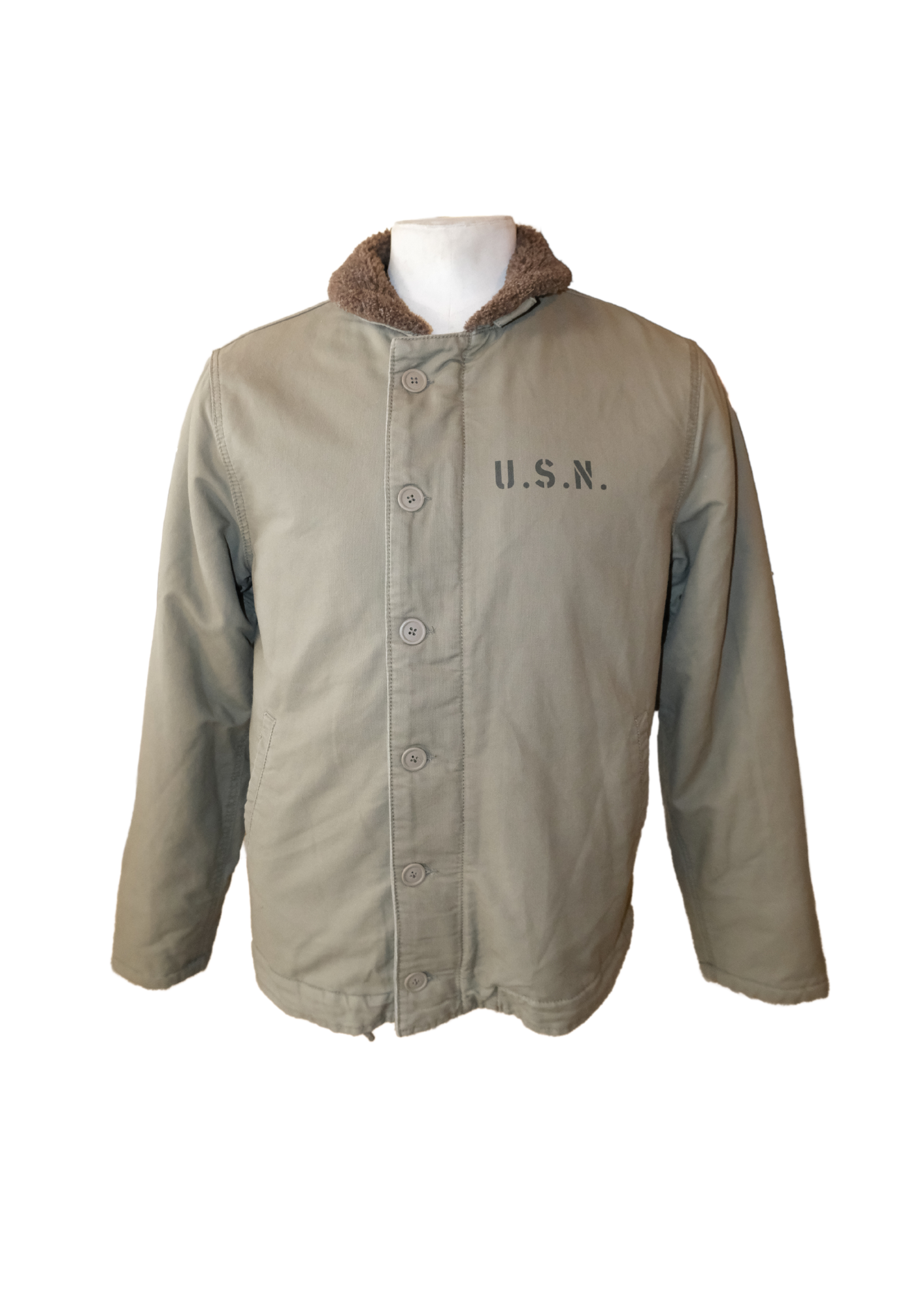 US Navy N-1 Deck Jacket (Khaki)(Miltec)