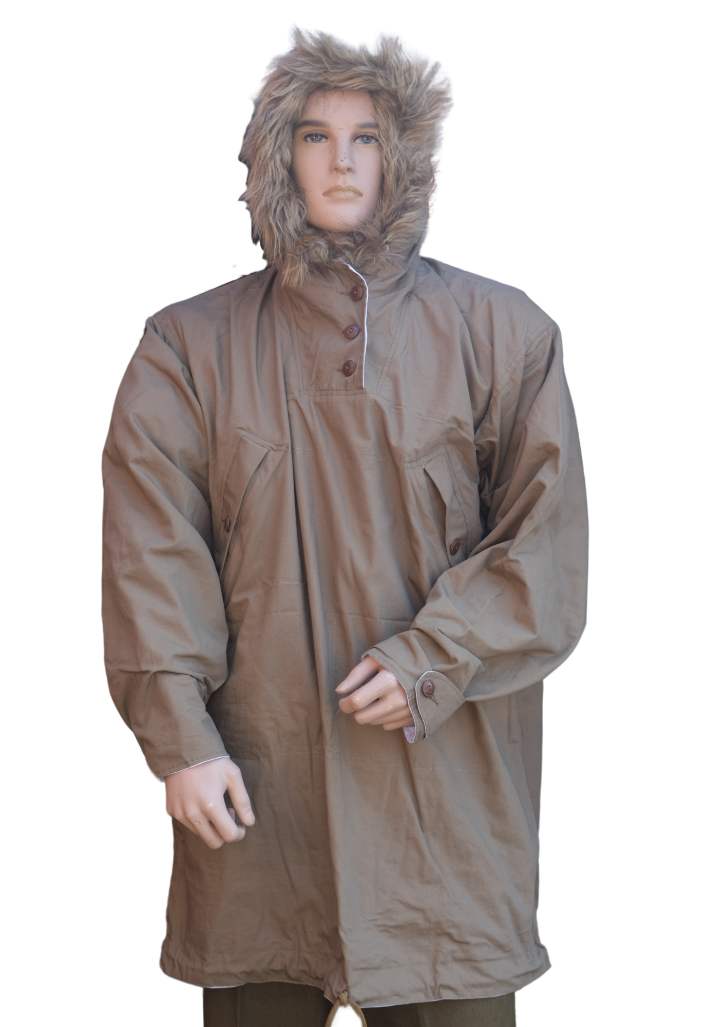 Reversible ski parka