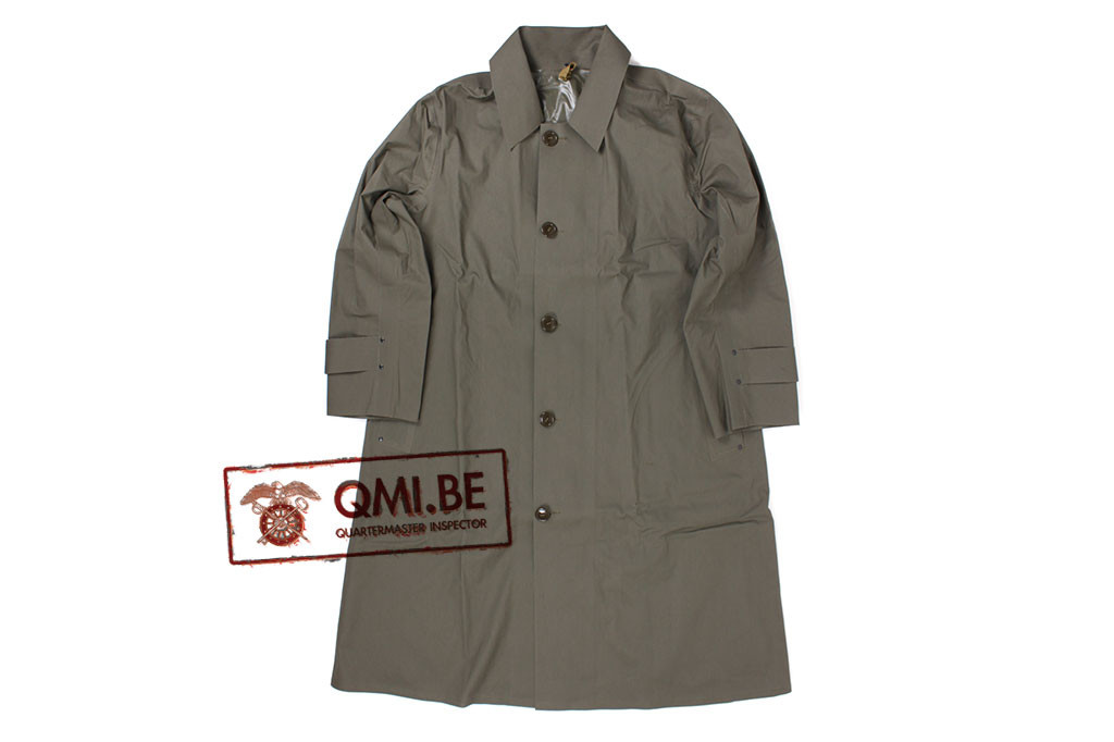 Raincoat, Synthetic Resin Coated, O.D. (Dismounted)
