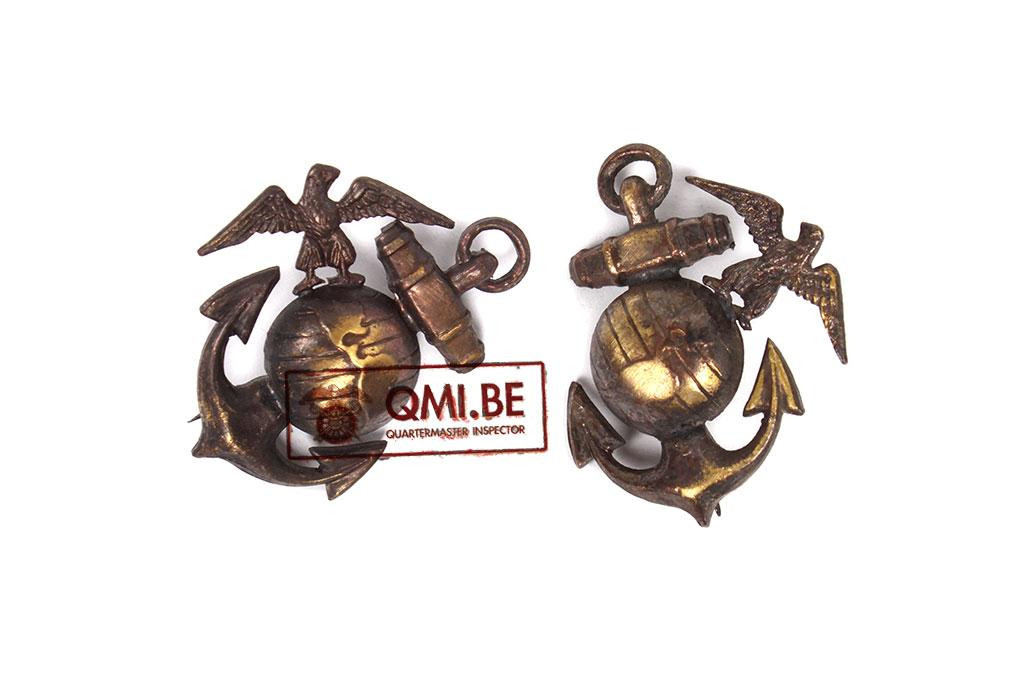 Collar pin, U.S.M.C. (pair)