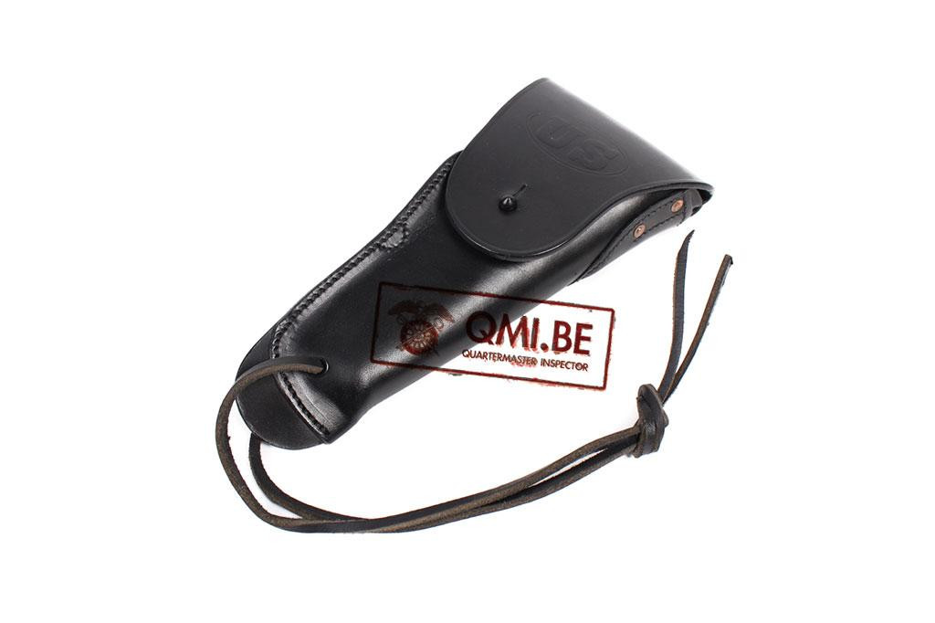 Leather M1916 Belt Holster (Colt.45) Black
