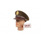 Visor hat, officer's (OD)