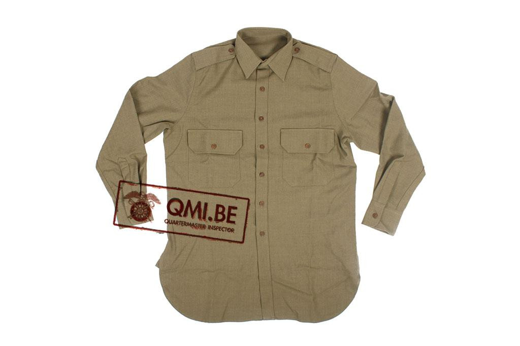 Mustard shirt M-1937, Officers (De Brabander Mfg. Co.)
