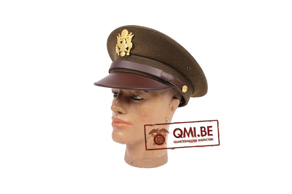 Visor hat, officer's (OD)