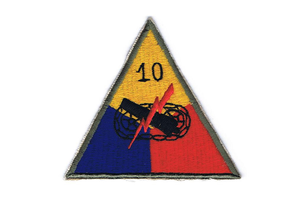 Patch, 10th Armored Division (Tiger)