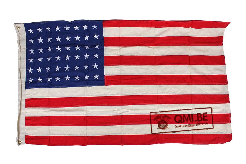 Flag, U.S. 48 stars, Cotton (90cm x 155cm)
