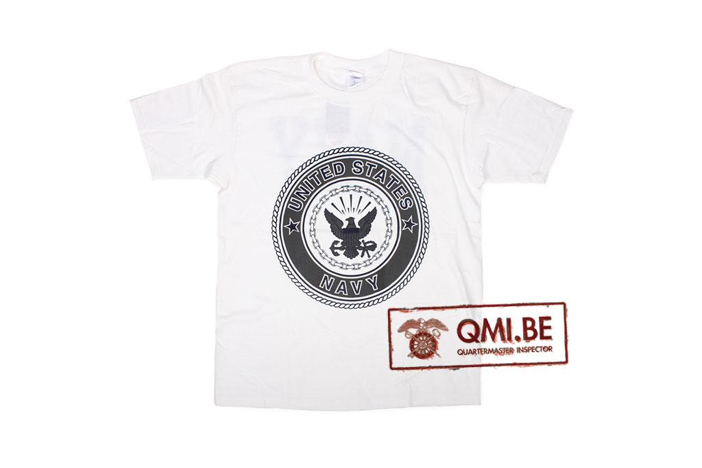 T-shirt, United States Navy (white)