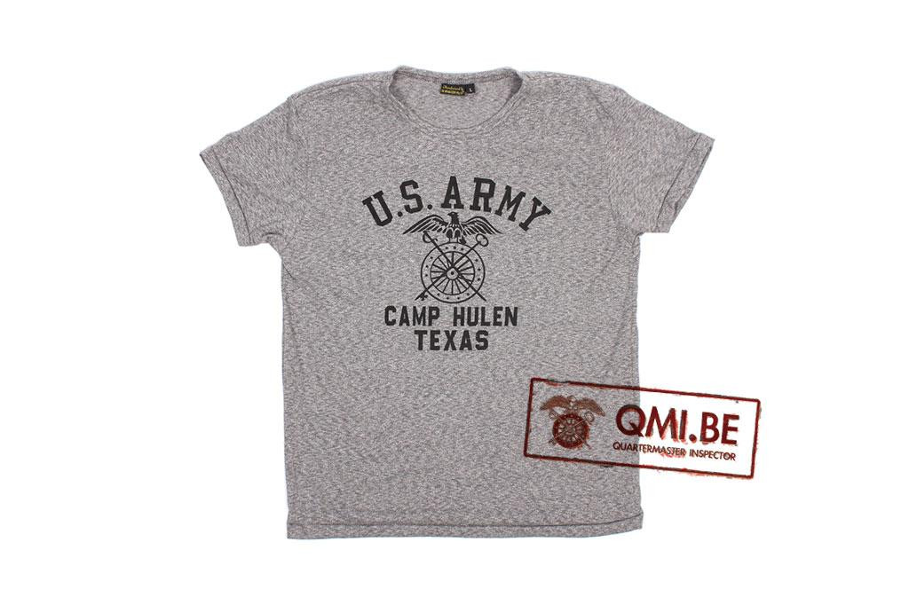 T-shirt, Gray, U.S. Army, Camp Hulen Texas