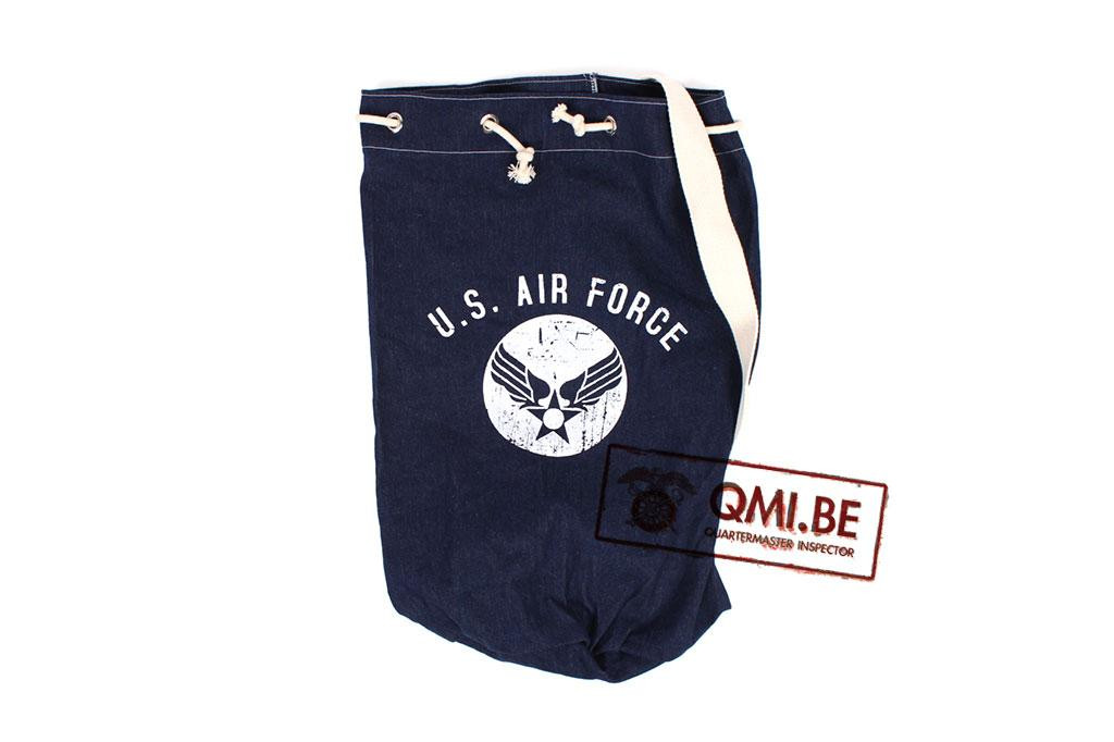 Duffel bag, U.S. Air Force, Blue denim