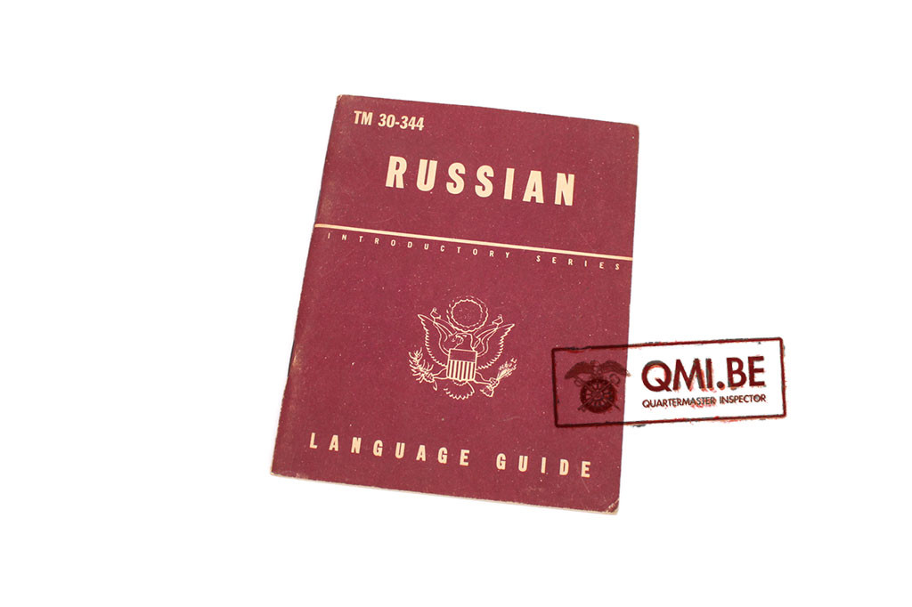 Original US WW2, Russian Language Guide, Dated June 23, 1943