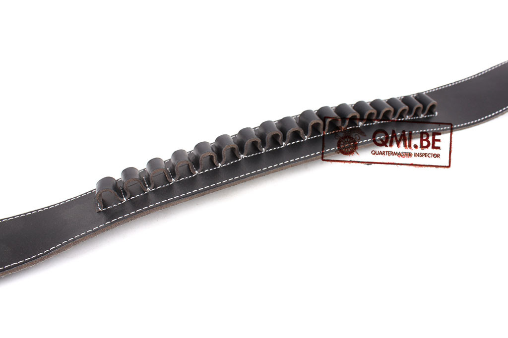 US Vietnam ARVN, Black Leather Holster + Belt w/ Ammo loops