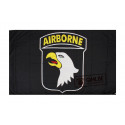 Flag, 101st Airborne Div. (Black)