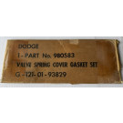 G502/G507 Valve Spring Cover Gasket Set