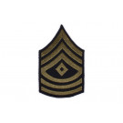 Patch, First Sergeant, OD (pair)