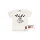 T-shirt, White, U.S. Army Camp Hulen Texas