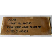 G502/G507 Valve Spring Cover Gasket Set