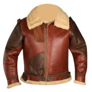 Type Leather B-3 Bomber jacket Redskin (Leather Australia/NZ Sheep)( De Brabander Mfg. Co. )