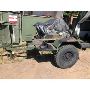US Chassis Trailer 1 Ton 2Wheel M116A3 NOS