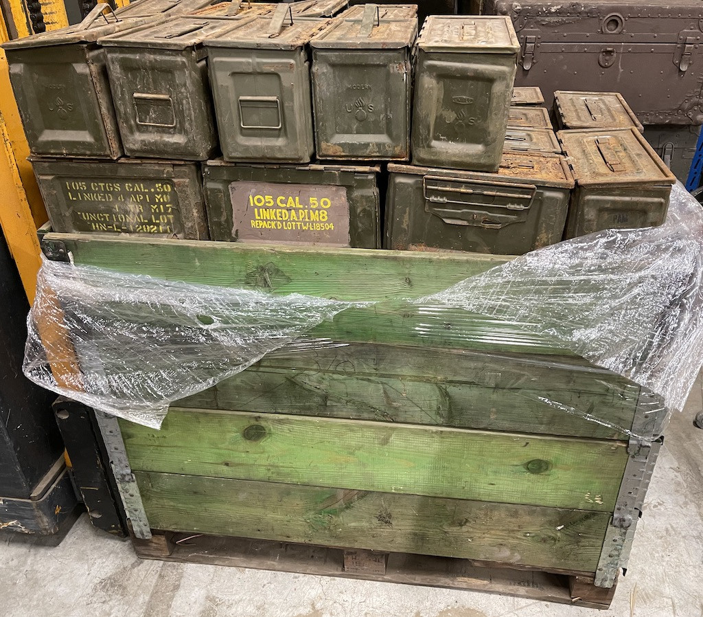 Original US WW2 Model .50 Cal Ammo Can