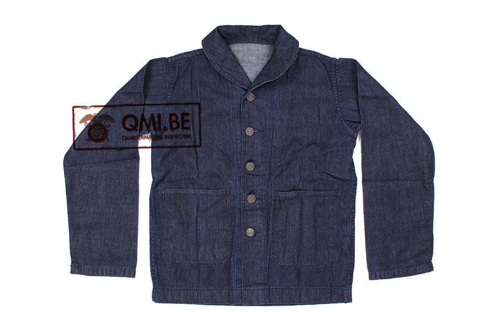 U.S. Navy Shawl Collar Denim Work Jacket